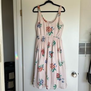 bb dakota pink floral dress